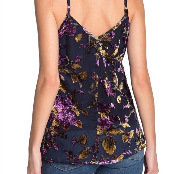•NEW!• Velvet floral camisole tank - Picture 8 of 10